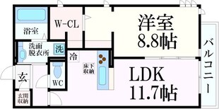 ラッフィナート東灘の物件間取画像